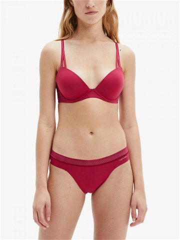 Dámské kalhotky model 16737633 – Calvin Klein Velikost L Barvy červená