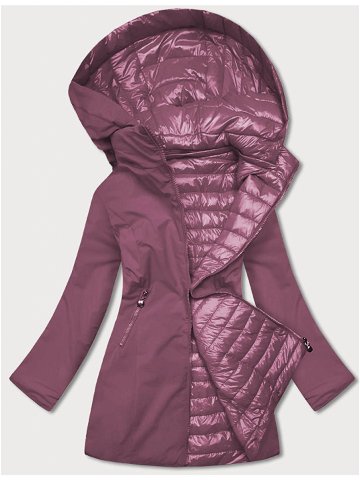 Oboustranná fialová dámská bunda model 17035221 – MINORITY Barva odcienie fioletu Velikost S 36
