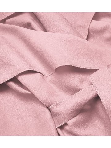Růžový dámský kabát Růžová jedna velikost model 17064062 – MADE IN ITALY
