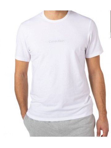 Pánské triko model 17069614 100 bílá XL Bílá – Calvin Klein