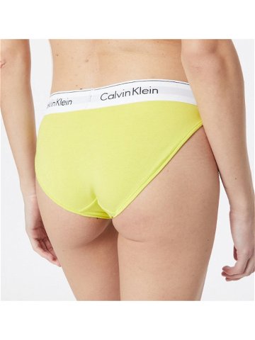 Dámské kalhotky žlutá model 17069622 – Calvin Klein Velikost L Barvy Žlutá