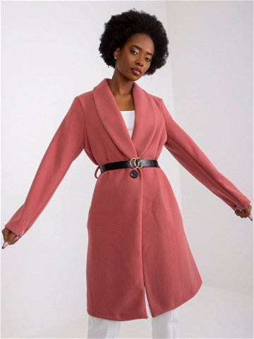 Dámský kabát DHJ PL model 17074744 tmavě růžový jedna velikost – FPrice