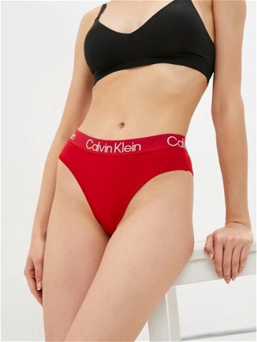 Dámské kalhotky s vysokým pasem Červená L Červená model 17086327 – Calvin Klein
