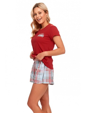Dámské pyžamo model 17102671 Červená XL – DOCTOR NAP