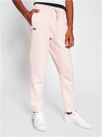 Lacoste Teplákové kalhoty XJ9476 Růžová Regular Fit