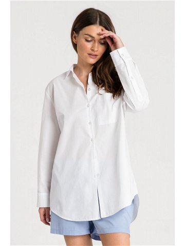 Košile LA079 – Lalupa Velikost XL Barvy bílá
