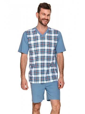 Pánské pyžamo model 17134021 světle modré XXL – Taro