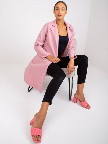 Dámský kabát CHA PL model 17137391 světle růžový S M – FPrice