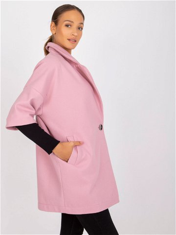 Dámský kabát CHA PL model 17137460 světle růžový L XL – FPrice