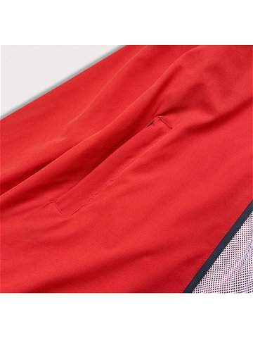Letní červená dámská bunda s podšívkou model 17144698 Červená S 36 – J STYLE