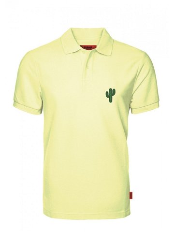 Pánské tričko model 17152059 Žlutá XXL – John Frank