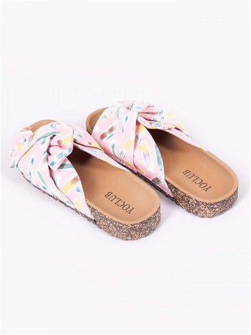 Dámské sandály model 17209938 Pink 37 – Yoclub