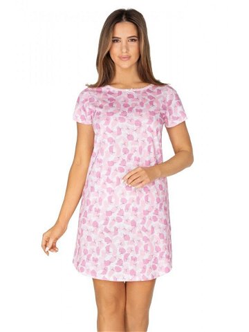 Dámská košilka model 17262293 růžová – Regina Barva růžová Velikost XXL