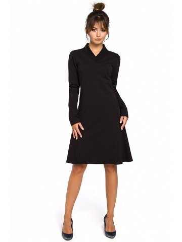 Dámské šaty model 17289622 – BeWear Velikost M-38 Barvy černá