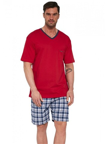 Pánské pyžamo model 17335115 Červená M – Cornette