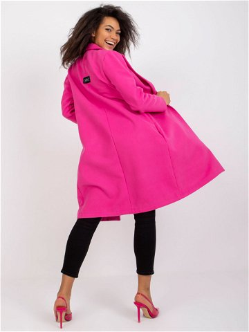 Dámský kabát CHA PL model 17363082 fluo růžový S M – FPrice