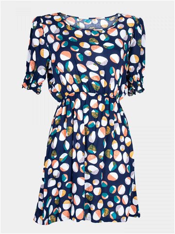 Dámské krátké letní šaty model 17399684 Multicolour XL XXL – Yoclub