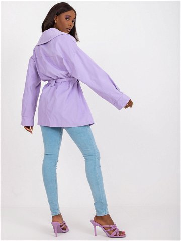 Dámský kabát EM EN model 17416477 světle fialový jedna velikost – FPrice