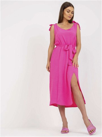Šaty WN SK model 17431636 fluo růžová S – FPrice