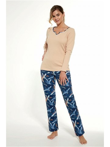 Dámské pyžamo DR model 17433005 – Cornette Barva bez Velikost XL