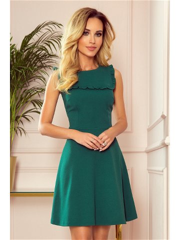 Dámské šaty model 17535856 – numoco Velikost XL Barvy tmavě zelená