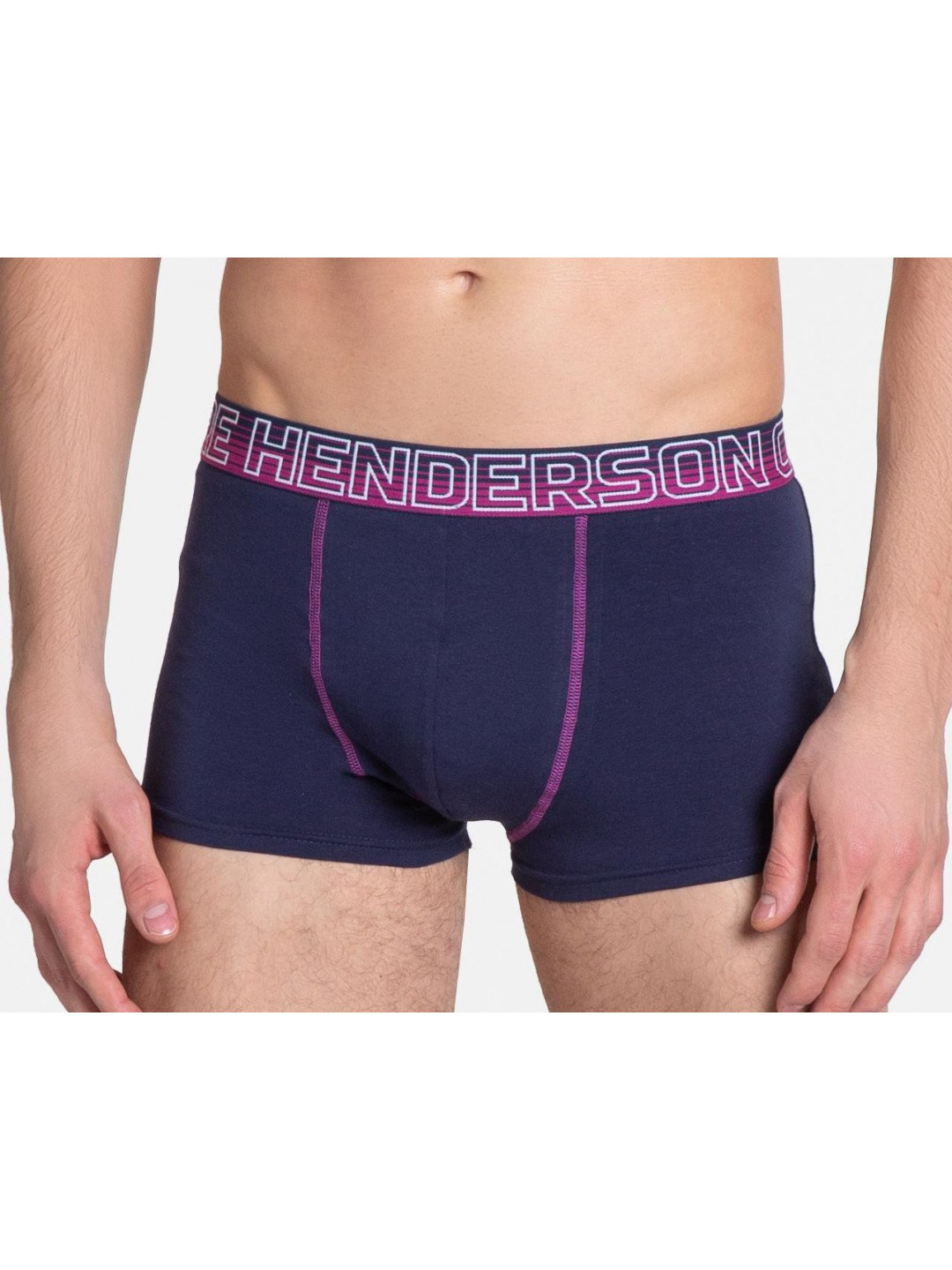 Luxusní boxerky model 17584162 Sada 2 kusů v tmavě modré a tmavě růžové barvě XXXL – Henderson