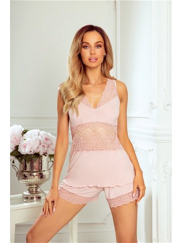 Pyžamo model 17592630 Light Pink XL – Eldar