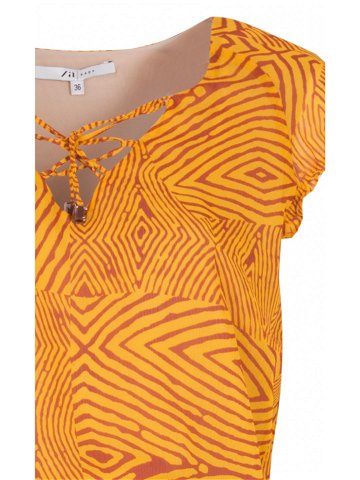 Dámské šaty model 17639482 oranžová 40 – Zaps