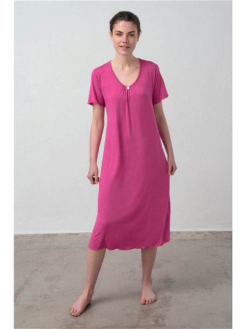 Vamp – Dámská noční košile 15963 – Vamp Barva pink zephyr Velikost S