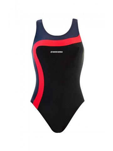 Jednodílné dámské plavky model 17675866 – Sesto Senso Barva černá Velikost L-40