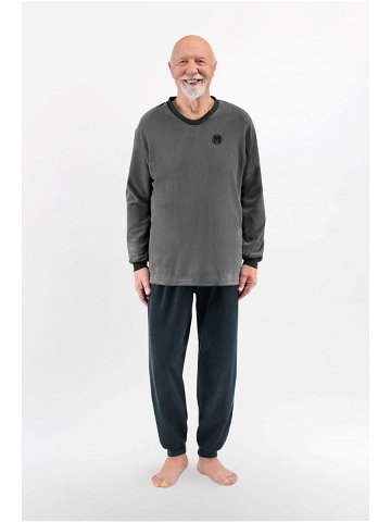 Pánské pyžamo model 17690340 – MARTEL Barva DARK GREY Velikost L