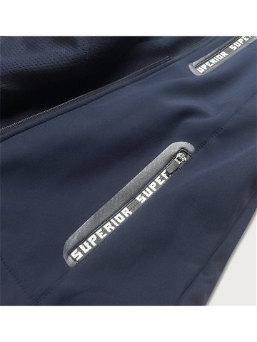 Tmavě modrá dámská sportovní softshellová bunda HD185-4 granatowy S 36