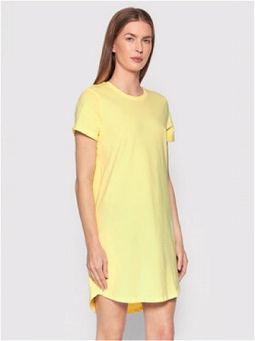 ONLY Každodenní šaty May 15257475 Žlutá Regular Fit
