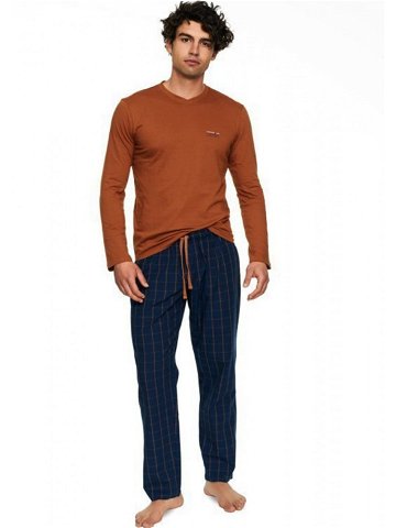 Pánské pyžamo model 17756530 Cihlová XXL – Henderson