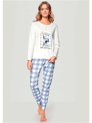 Dámské pyžamo model 17809781 Krémová XL – Infiore