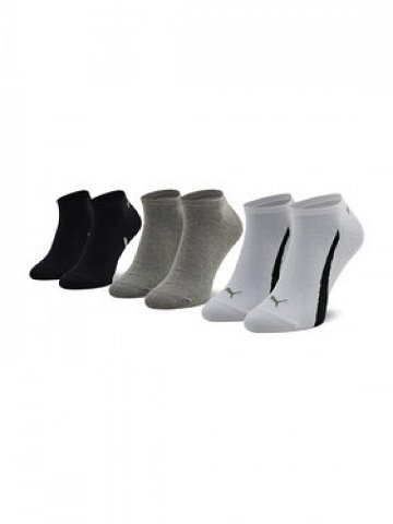 Puma Sada 3 párů nízkých ponožek unisex 907951 02 Bílá