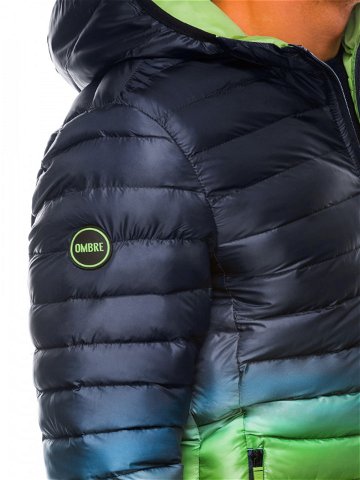 Pánská bunda Ombre Jacket C319 Green Velikost M