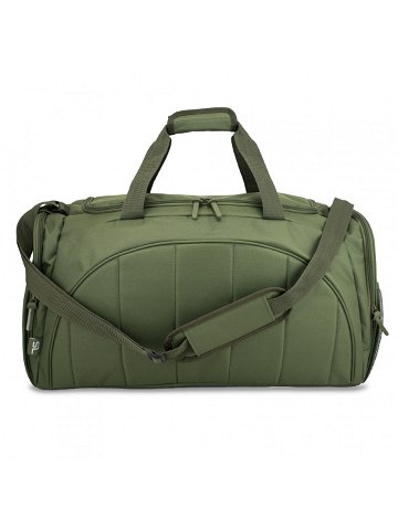 Semiline Fitness Travel Bag A3029-3 Khaki 57 cm x 30 5 cm x 27 cm