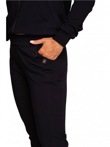 Kalhoty s rovnými nohavice s černé EU XXL model 18004377 – BeWear