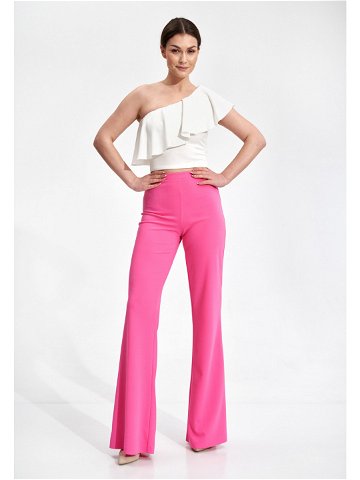 Dámské kalhoty růžová M model 18015374 – Figl