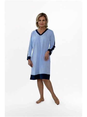 Dámská noční košile model 18017376 – MARTEL Barva Modrá Velikost 2XL