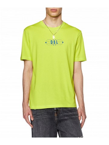 Tričko diesel t-just-k5 t-shirt zelená xxl