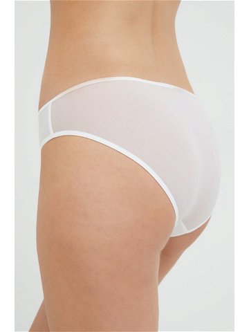 Dámské kalhotky QF6817E 100 bílá – Calvin Klein bílá S