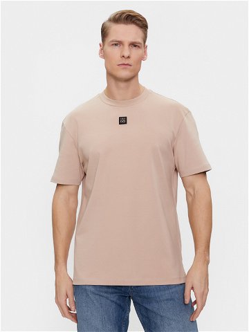 Hugo T-Shirt Dalile 50505201 Béžová Regular Fit