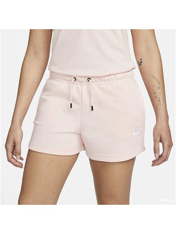 Nike NSW Essential Fleece High-Rise Shorts French Terry Atmosphere White