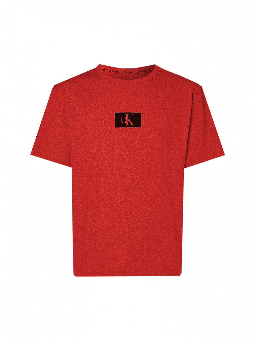 Pánské triko na spaní NM2399E XNZ červená – Calvin Klein červená XL