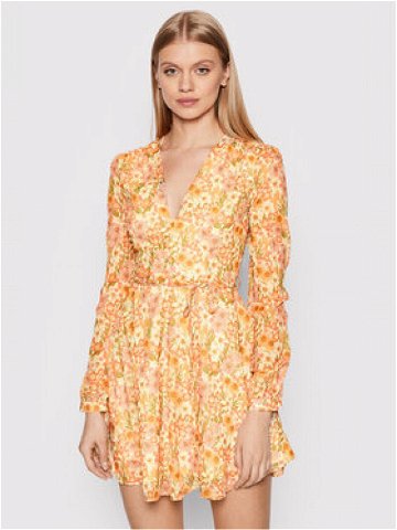 Glamorous Letní šaty AN3090A Oranžová Regular Fit