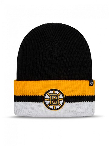 47 Brand Čepice NHL Boston Bruins Split Cuff 47 H-SPLCC01ACE-BK Černá