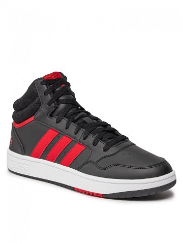 Adidas Sneakersy Hoops 3 0 Mid ID9835 Černá