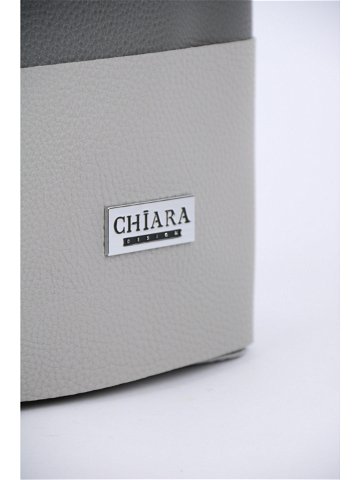 Kabelka model 18272110 Silver Vhodné pro formát A4 – Chiara